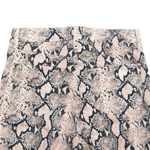 L'agence Margot Paloma High Rise Skinny Snakeskin Print Jeans Size 25 - Picture 6 of 9